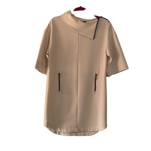 Zara Ivory asymetricle dress